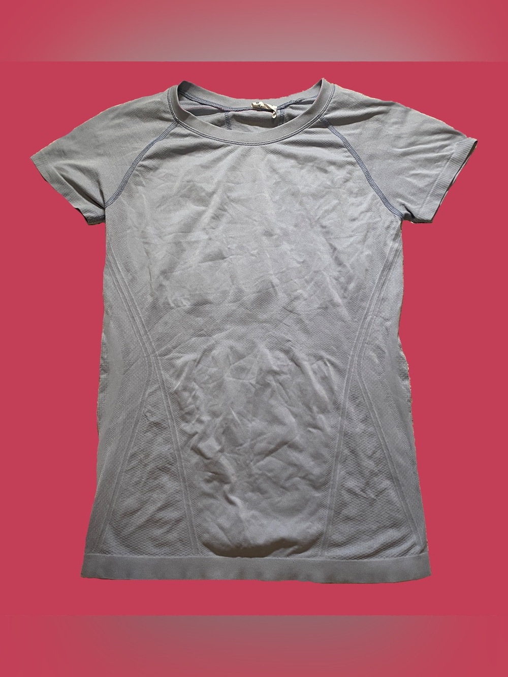Gray Athleta Workout T-Shirt